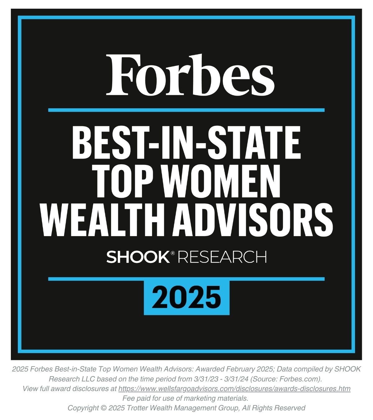 Amy Trotter - 2025 Forbes Best-In-State Top Women Wealth Advisors